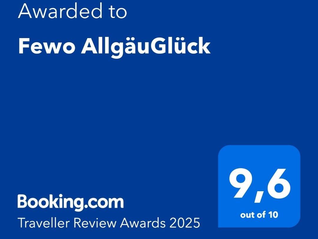 Fewo Allgaeuglueck 반겐임알가우 외부 사진
